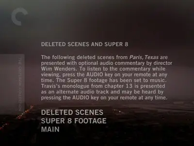 Paris, Texas (1984) - (The Criterion Collection - #501) [2 DVD9] [2010]