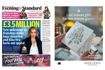 London Evening Standard – December 19, 2022