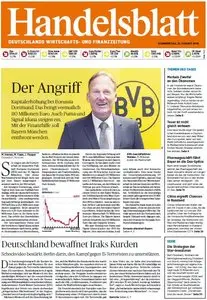 Handelsblatt vom Donnerstag, 21. August 2014