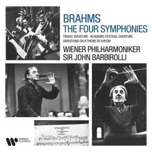 Sir John Barbirolli - Brahms - Symphonies, Tragic Overture, Academic Festival Overture (1969/2021) [24/192]