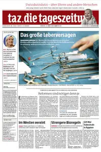 Tageszeitung TAZ vom 25 Maerz 2014