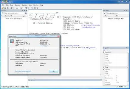 StataCorp Stata 14.2 (Revision 19 Dec 2016)