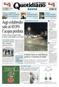 Quotidiano di Puglia Lecce - 15 Dicembre 2017