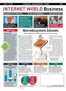 Internet World Business (Deutsche Ausgabe) Magazin No 09 vom 25. April 2016