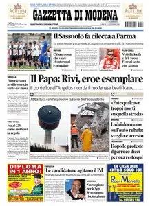 La Gazzetta di Modena - 07.10.2013