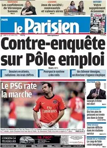 Le Parisien & Suppl Paris + Eco - Lundi 25 octobre 2010