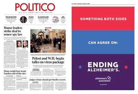 Politico – March 11, 2020