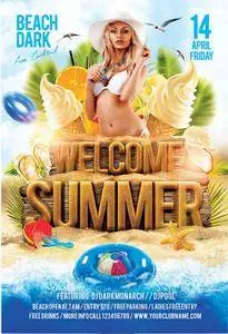GraphicRiver - Welcome Summer Party Flyer Template