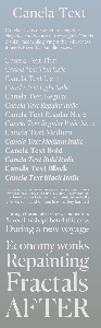 Canela Text Font Family