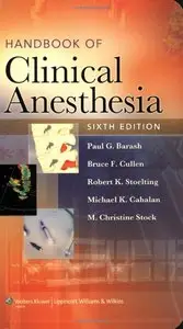Handbook of Clinical Anesthesia (Barash, Handbook of Clinical Anesthesia) (Repost)