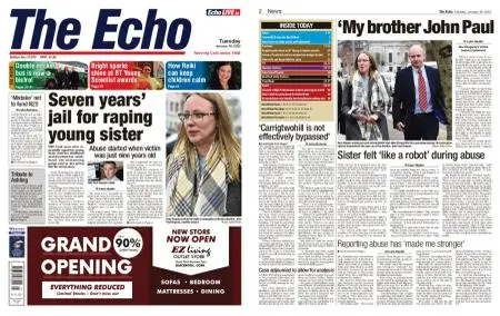 Evening Echo – January 18, 2022