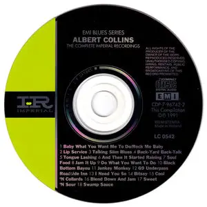 Albert Collins - The Complete Imperial Recordings (1991)