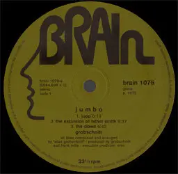 Grobschnitt - Jumbo (Brain BRAIN 1076) (GER 1975) (Vinyl 24-96 & 16-44.1)
