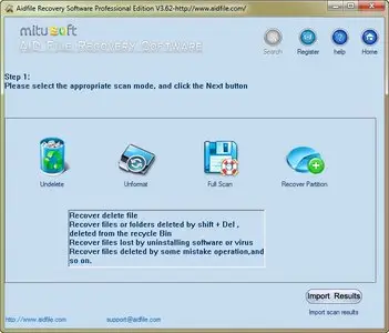 Aidfile Recovery Software Professional 3.6.5.0 Portable