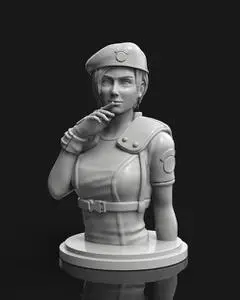 Jill Valentine bust (residual evil)