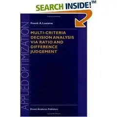 Multi-Criteria Decision Analysis via Ratio and Difference Judgement
