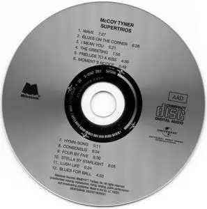 McCoy Tyner - Supertrios (1977) {Milestone 00025218550321 rel 1989}