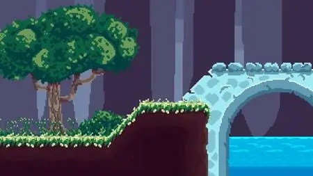 Tileset in pixel art for beginners