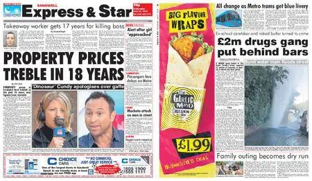 Express and Star Sandwell Edition – June 27, 2018