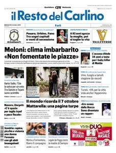 Il Resto del Carlino Forlì - 8 Ottobre 2025