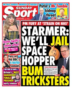 Sunday Sport - 14 September 2024