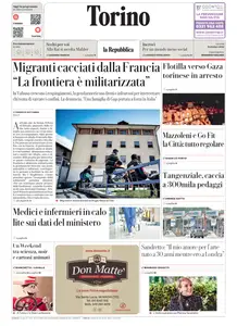 la Repubblica Torino - 9 Ottobre 2025