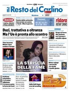 Il Resto del Carlino Modena - 25 Luglio 2025