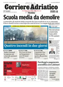 Corriere Adriatico Fermo - 3 Luglio 2025