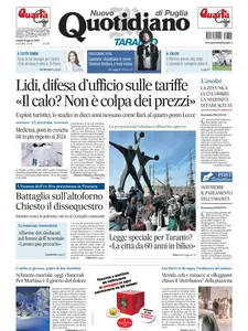 Quotidiano di Puglia Taranto - 9 Agosto 2025