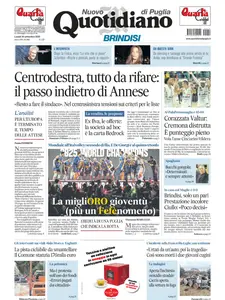 Quotidiano di Puglia Brindisi - 29 Settembre 2025