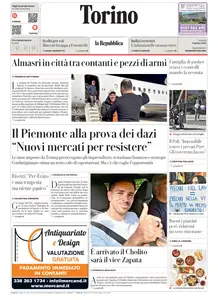 la Repubblica Torino - 8 Agosto 2025