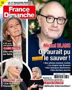 France Dimanche N.4076 - 11 Octobre 2024