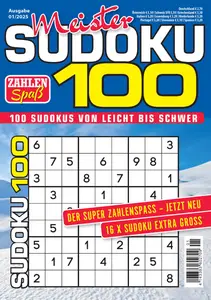 Meister Sudoku - Januar 2025