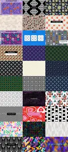 30 Abstract Vector Patterns
