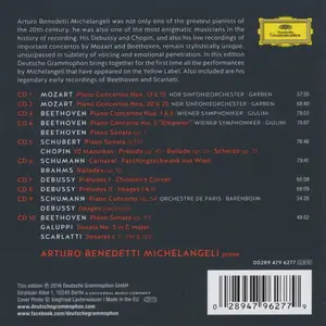 Arturo Benedetti Michelangeli - Complete Recordings on Deutsche Grammophon [10CDs] (2016)