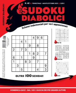 Solo Sudoku Diabolici N.48 - Agosto-Ottobre 2025