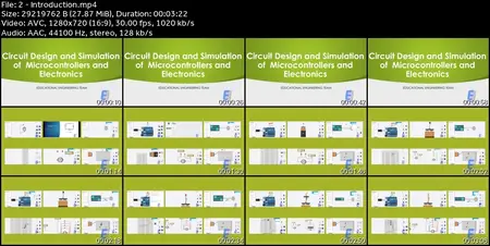 Circuit Design and Simulation: Electronic & Microcontroller