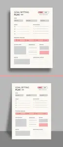 Minimalist Goal Setting Planner Layout 1707969345