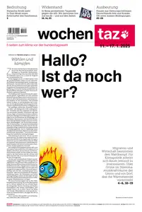 taz die tageszeitung  - 11 Januar 2025