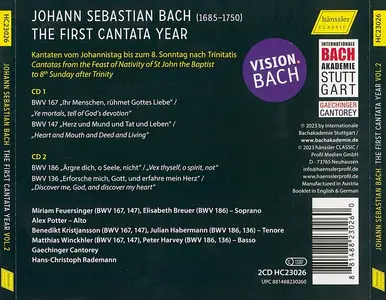 Hans-Christoph Rademann, Gaechinger Kantorei - Johann Sebastian Bach: The First Cantata Year Vol.2 (2023)