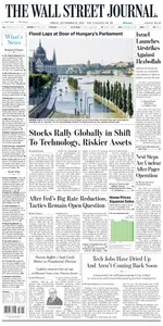 The Wall Street Journal - September 20, 2024