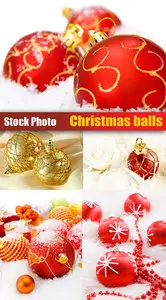Stock Photo - Christmas balls