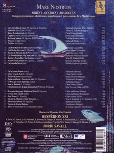 Jordi Savall & Hesperion XXI - Mare Nostrum - Orient - Occident: Dialogues (2011) {2CD Set Alia Vox AVSA 9888}