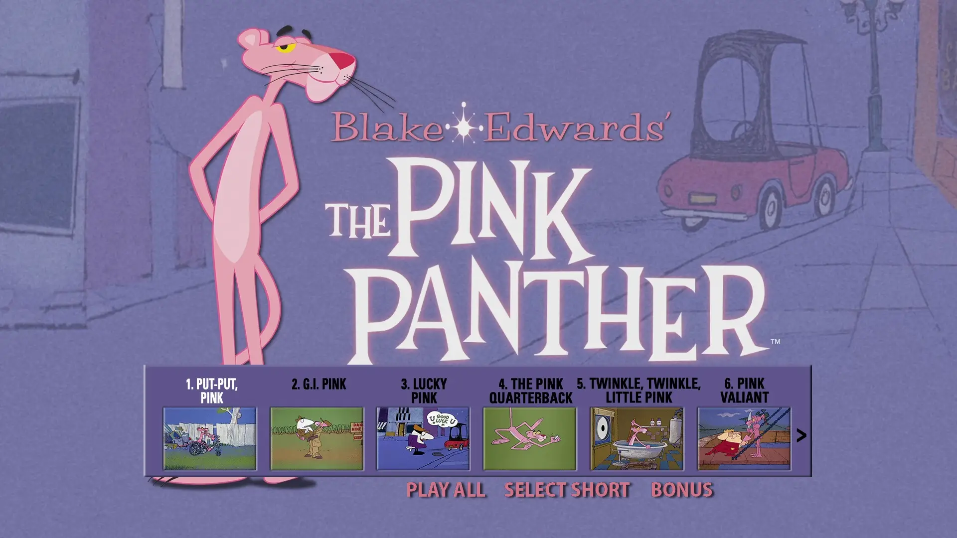 The Pink Panther Cartoon Collection: Volume 3 (1968-1969) .