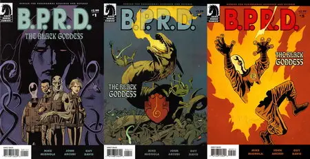 B.P.R.D. Black Goddess ( 5 of 5 ) Complete 