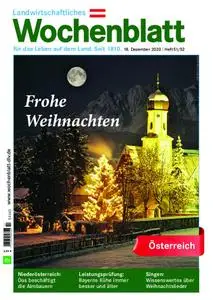 Bayerisches Landwirtschaftliches Wochenblatt Oesterreich - 17. Dezember 2020