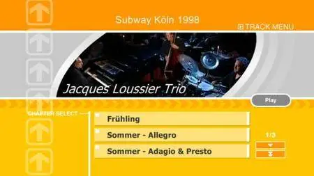 Jacques Loussier Trio - Subway Köln (1998)