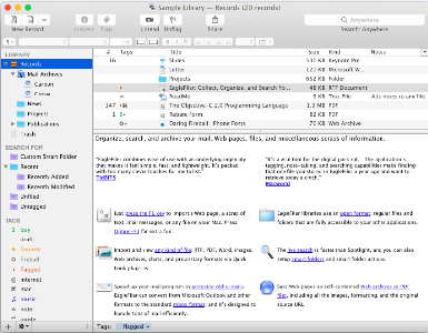 EagleFiler 1.7.6 MacOSX