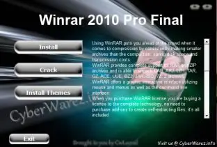 WinRar 2010 (32/64 bits)