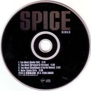 Spice Girls - Too Much (UK/US CD singles) (1997) {Virgin} **[RE-UP]**